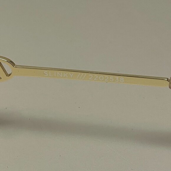 Le Specs | Slinky Sunglasses in Gold main image 6